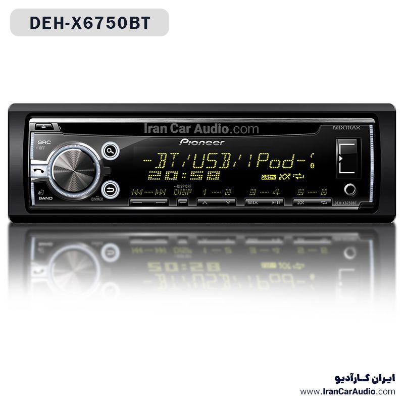 DEH-X6750BTپخش صوتی پایونیر Pioneer