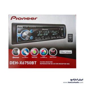 DEH-X6750BTپخش صوتی پایونیر Pioneer