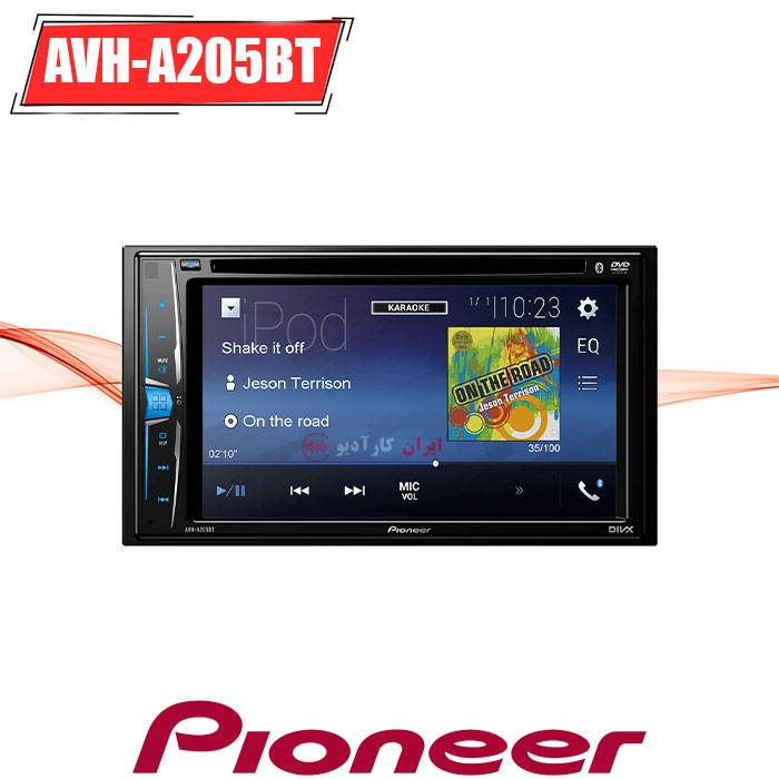 AVH-A205BT پخش تصویری پایونیر Pioneer