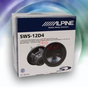 SWS-12D4 ساب ووفر آلپاین Alpine