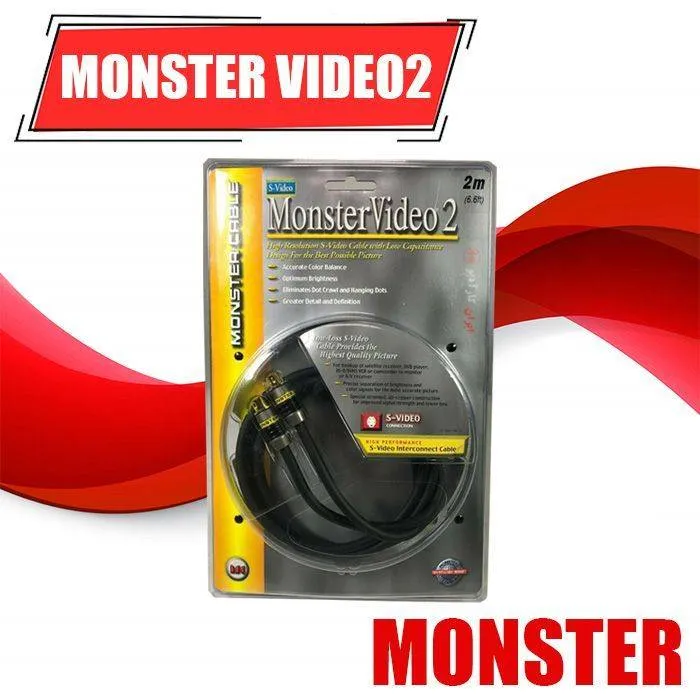 Monstervideo2 کابل RCA/کامپوزیت مانستر 2 متری