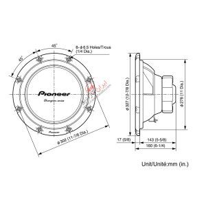 TS-W309 ساب ووفر پایونیر Pioneer