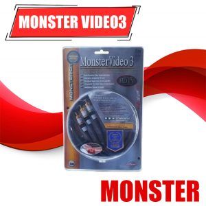 Monstervideo3 کابل RCA/کامپوننت مانستر 8 متری