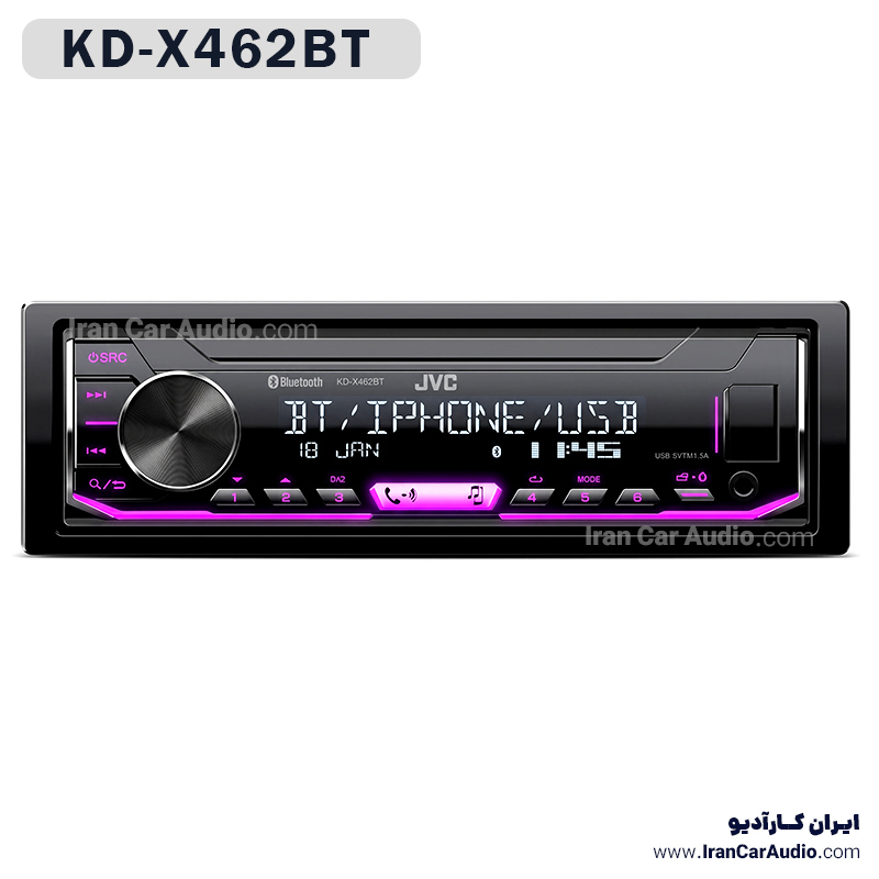 KD-X462BT پخش صوتی جی وی سی JVC
