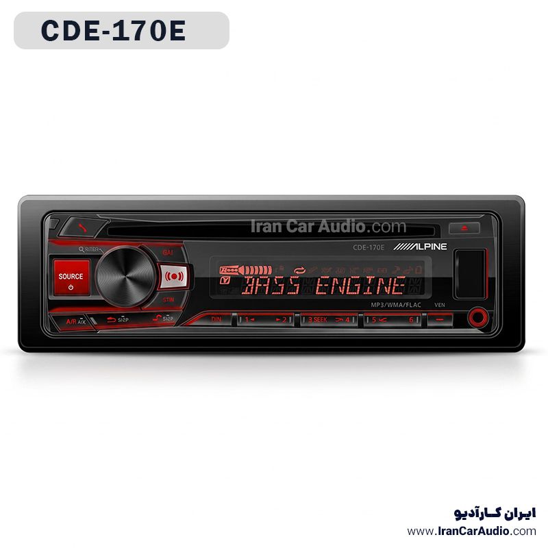 CDE-170E پخش صوتی آلپاین Alpine