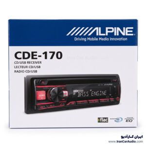 CDE-170E پخش صوتی آلپاین Alpine