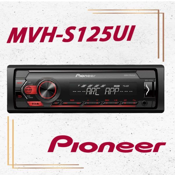 MVH-S125UI پخش صوتی پایونیر Pioneer