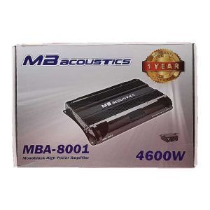 MBA 8001 آمپلی فایر ام بی آکوستیک MB acoustic