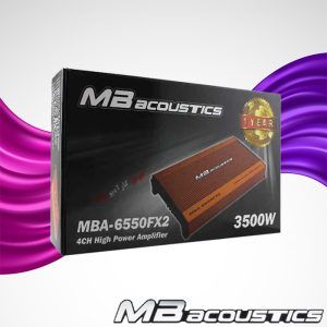 MBA 6550 آمپلی فایر ام بی آکوستیک MB acoustic