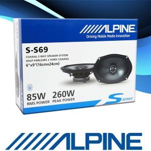S-S69 بلندگو بیضی آلپاین Alpine