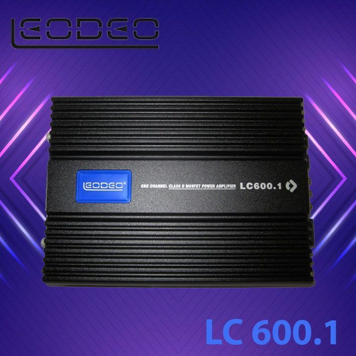 LC600.1 آمپلی‌فایر تک کانال لئودئو Leodeo