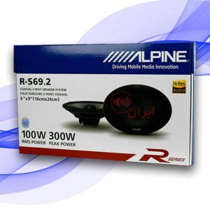 R-S69 بلندگو بیضی آلپاین Alpine