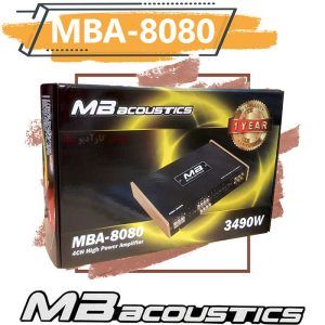 MBA-8080 آمپلی فایر ام بی آکوستیک MB Acoustics