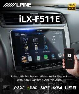 iLX-F511E پخش تصویری آلپاین Alpine