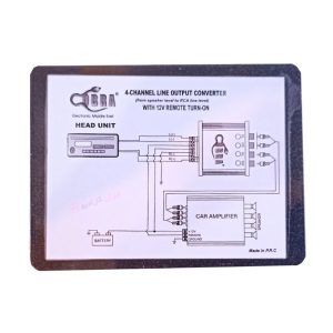 تبدیل های لول کبرا  Cobra Hi-Level HLC-24R