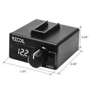 LCV ولت متر و ولوم بیس ریکویل Recoil