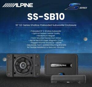 SS-SB10 ساب باکس آلپاین Alpine