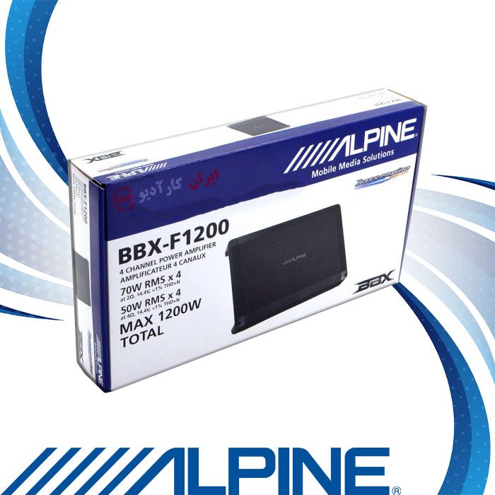 BBX-F1200 امپلی فایر استریو چهار کانال آلپاین ALPINE