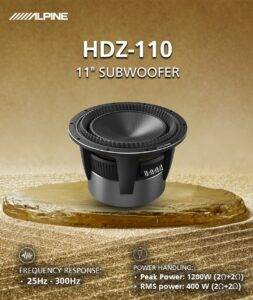 HDZ-110 ساب ووفر آلپاین Alpine