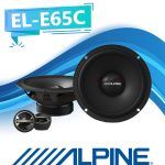 کامپوننت دو راهه سبک اقتصادی سایز 6.5 اینچ 16 سانتی متری ALPINE آلپاین مدل EL-E65C