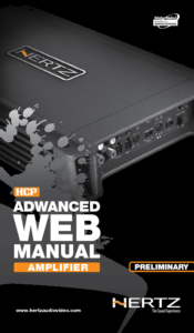 HCP2X آمپلی فایر هرتز Hertz