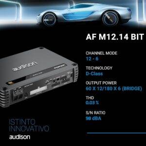 AFM12.14bit آمپلی‌فایر اودیسون Audison