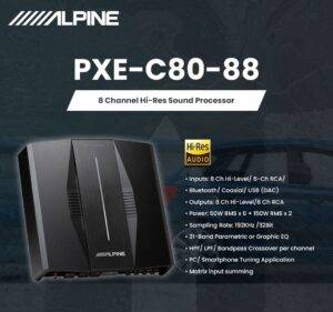 PXE-C80-88 آمپلی پروسسور آلپاین Alpine