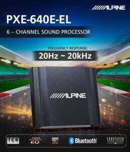 PXE-640E-EL آمپلی پروسسور آلپاین Alpine
