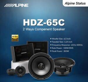 HDZ-65C کامپوننت آلپاین Alpine