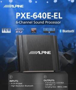 PXE-640E-EL آمپلی پروسسور آلپاین Alpine