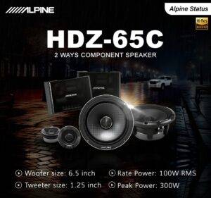 HDZ-65C کامپوننت آلپاین Alpine