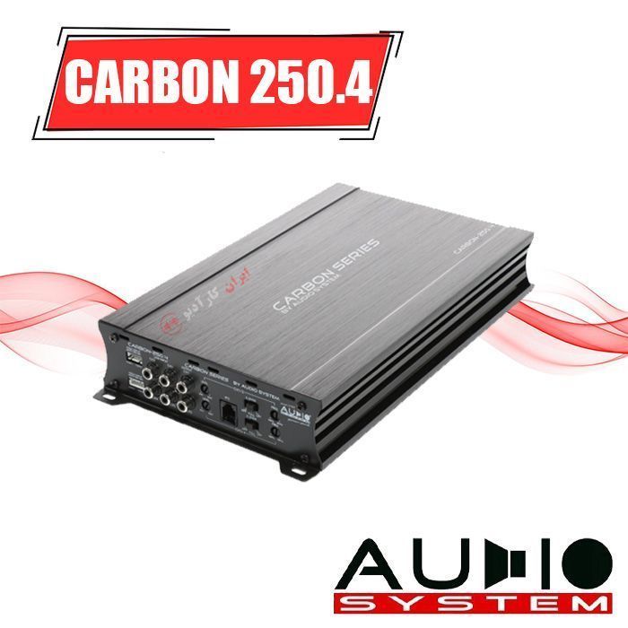 آمپلی فایر CARBON 250.4 آدیو سیستم AUDIO SYSTEM