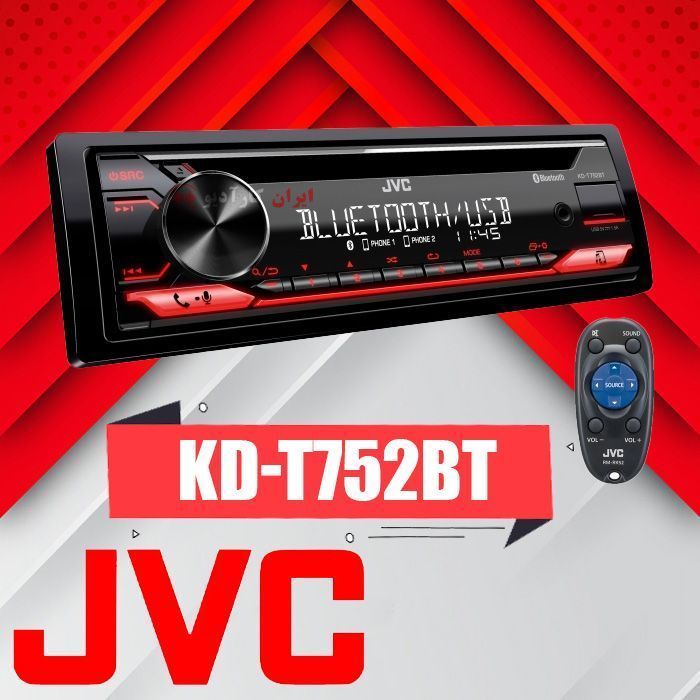 KD-T752BT پخش صوتی جی وی سی JVC