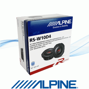 RS-W10D4 ساب‌ووفر آلپاین Alpine