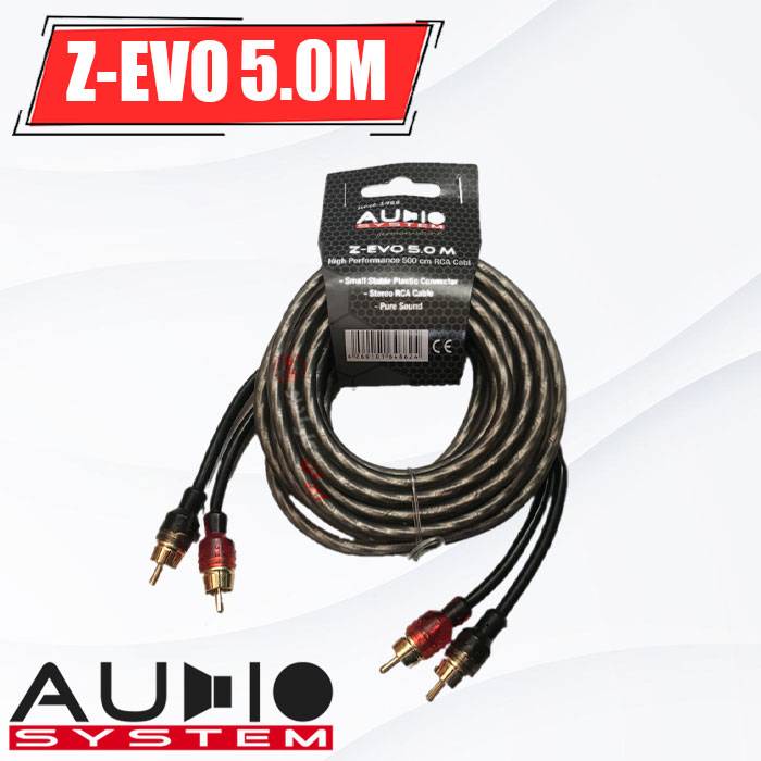 Z-EVO 5.0M کابل RCA آدیو سیستم Audio system