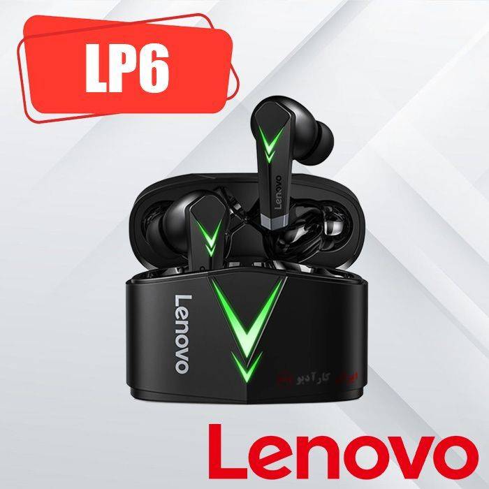 LP6 ایربادز گیمینگ لنوو Lenovo