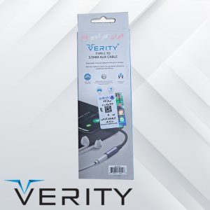 CB3172 کابل تایپ سی به AUX وریتی Verity