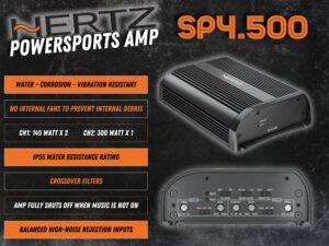 SP4.500 آمپلی فایر هرتز Hertz