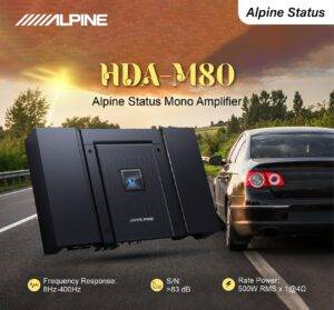 HDA-M80 آمپلی فایر آلپاین Alpine