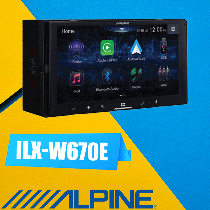 iLX-W670E پخش تصویری آلپاین Alpine