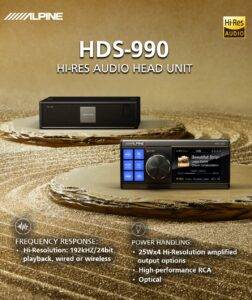 HDS-990 پخش صوتی آلپاین Alpine