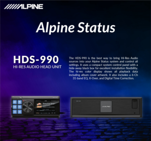 HDS-990 پخش صوتی آلپاین Alpine