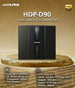 HDP-D90 آمپلی پروسسور آلپاین Alpine