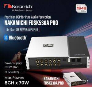 FDSK530A PRO آمپلی فایر پروسسور ناکامیچی Nakamichi