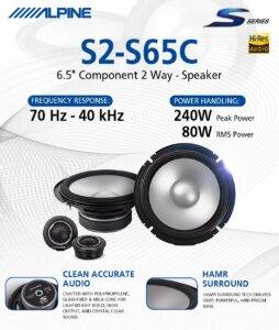 S2-S65C کامپوننت آلپاین Alpine