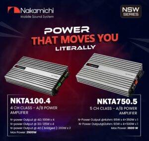 NKTA-100.4 آمپلی‌ فایر ناکامیچی Nakamichi