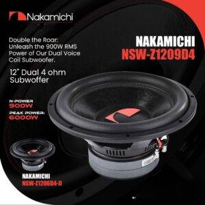 NSW-Z1209D4 ساب ووفر ناکامیچی Nakamichi