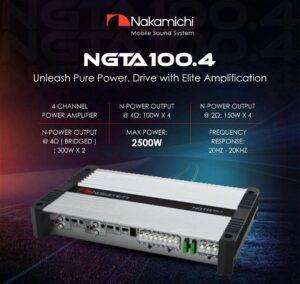 NGTA100.4 آمپلی فایر ناکامیچی Nakamichi