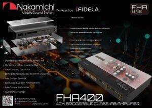 FHA400 آمپلی فایر ناکامیچی Nakamichi