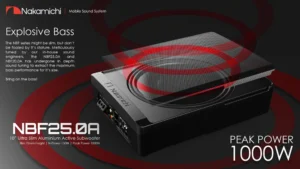 NBF 25.0A ساب باکس اکتیو ناکامیچی Nakamichi